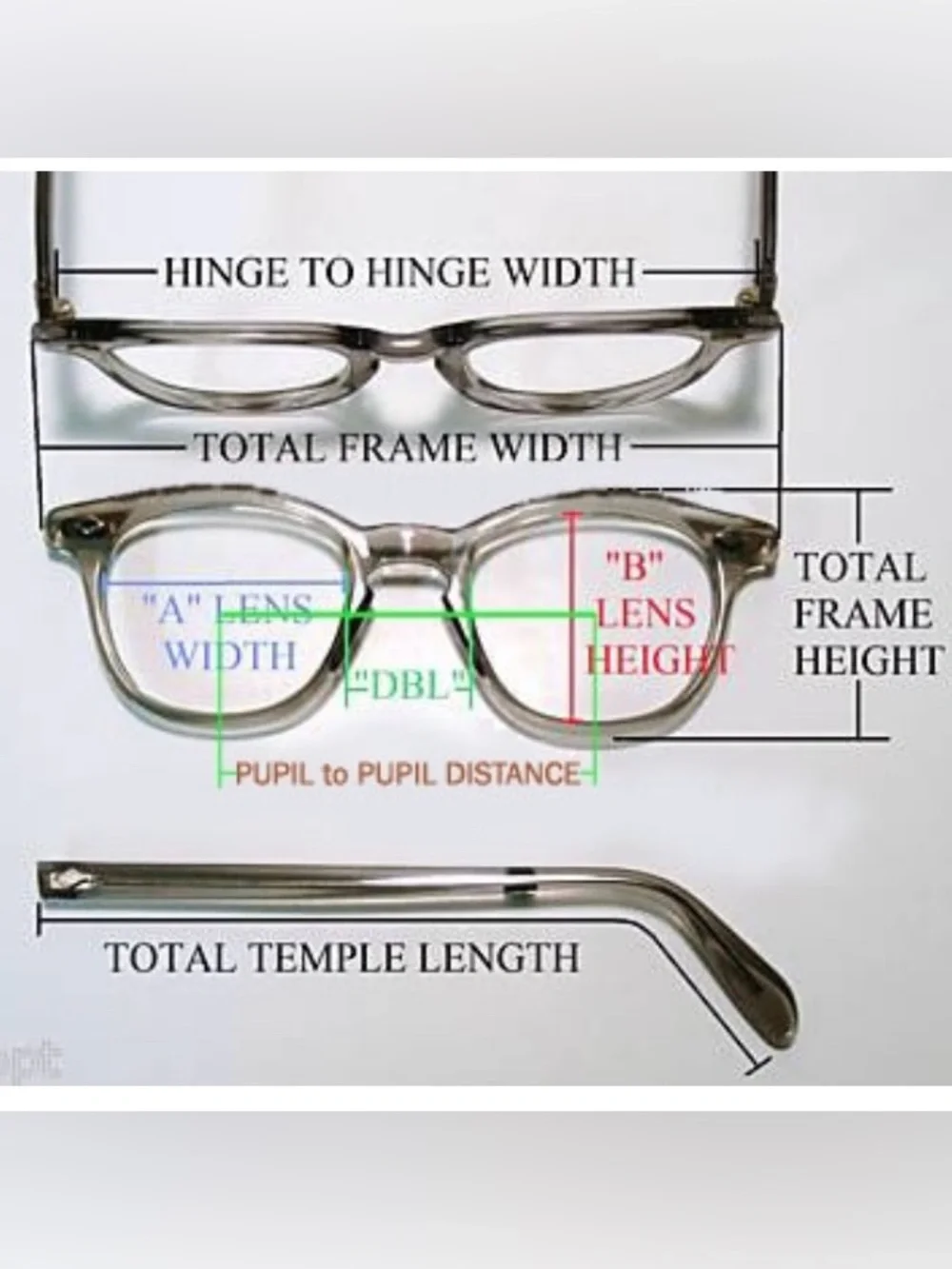 Vintage 50’s Petite Fit Eyeglasses NOS MCM Low Cat Eye Rhinestone Glasses